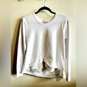 Wilt layered-hem sweatshirt